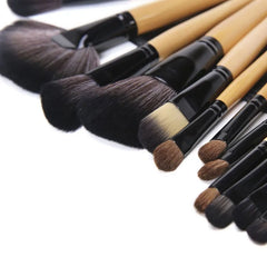 Gift Bag Of  24 pcs Makeup Brush Sets Professional Cosmetics Brushes Eyebrow Powder Foundation Shadows Pinceaux Make Up Tools