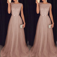 Elegant Prom Gowns Sequin Dress