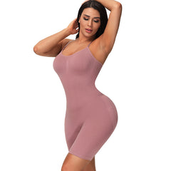 Cross-Border Seamless One-Piece Corset Women's Belly Contracting and Hip Lifting Shaping Intimates Stretch Bodybuilding Corset