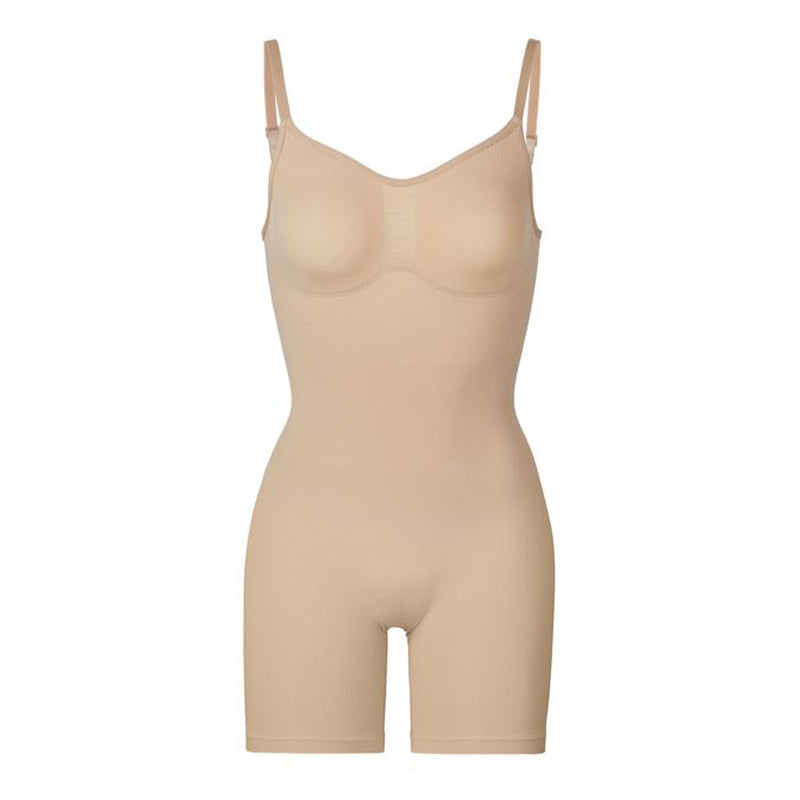 Skims Body Shaper Flat for In Stock Jin Kardashian Same One-Piece Postpartum Slim Looking Waist Slimming and Hip Lifting Tight Corset