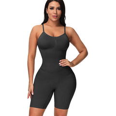 Cross-Border Seamless One-Piece Corset Women's Belly Contracting and Hip Lifting Shaping Intimates Stretch Bodybuilding Corset