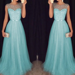 Elegant Prom Gowns Sequin Dress