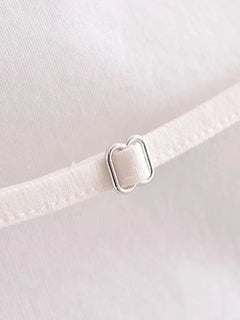 Women Fashion Solid Lace Up Backless Camisole Vintage Thin Straps Square Collar Female Chic Lady Tops