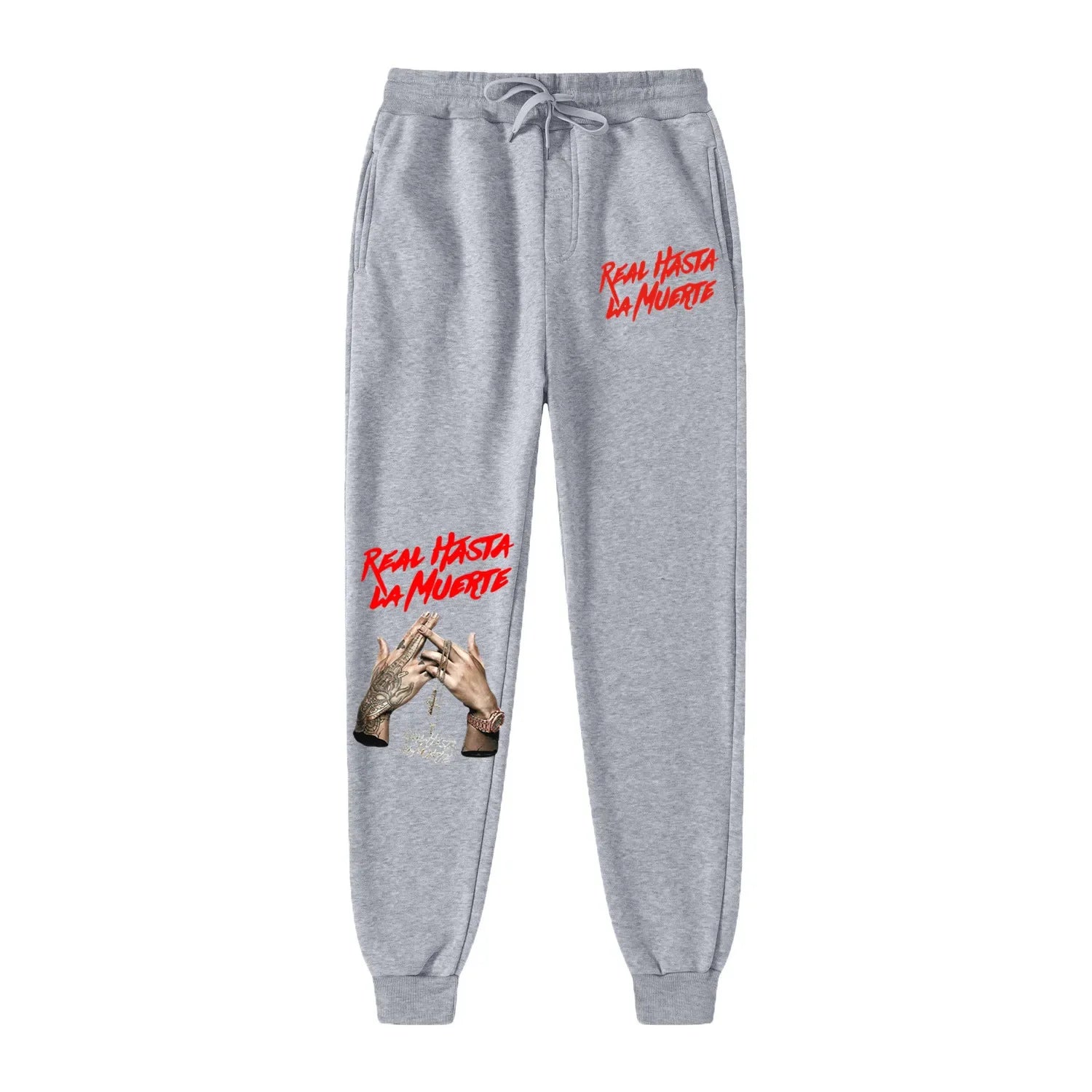 2023 Anuel AA New Pants Men Brand Real Hasta La Muerte Sweatpants  Men Pantalon Homme Jogger Hombre Streetwear Men Pants