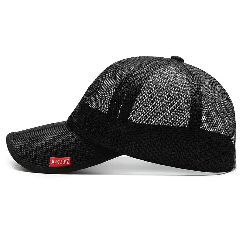 Summer Hats For Men And Women Mesh Baseball Caps Fashion Embroidered Visor Hat Outdoor Embroidered Letter Sun Protection Hat