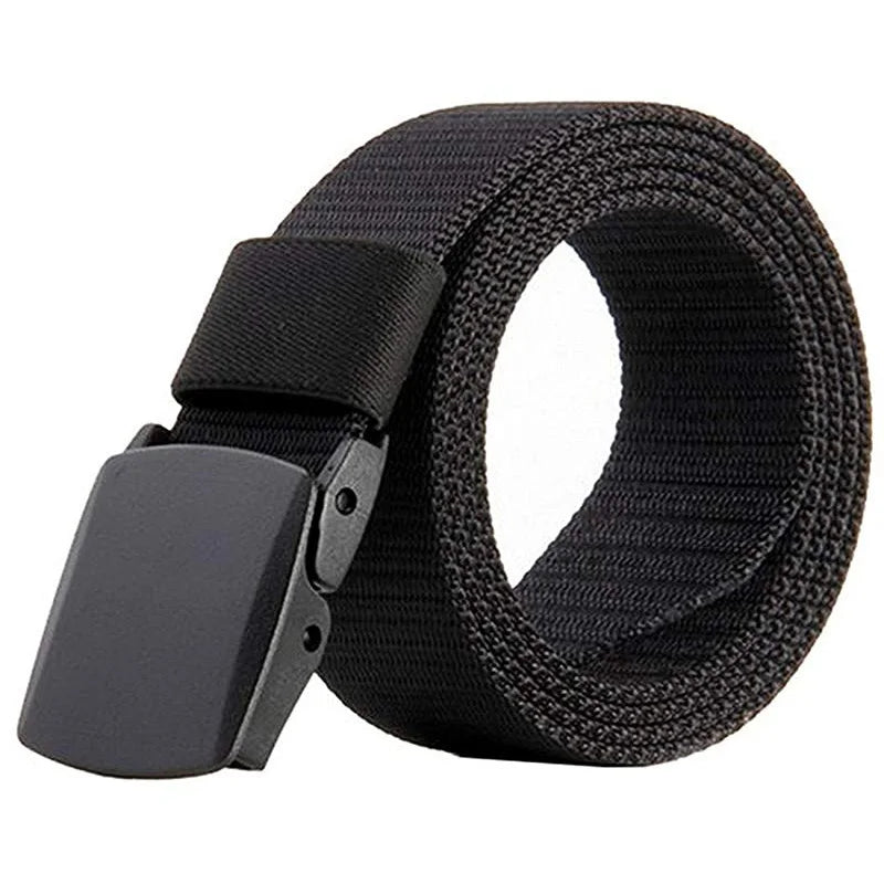 100-120cm Military Automatic Buckle Nylon Belt Outdoor Hunting Multifunctional Tactical Canvas Belt High Quality Men Belt