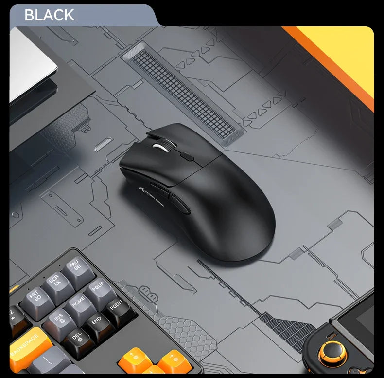 Attack Shark R1 18000dpi Wireless Bluetooth Mouse, Ultra Lightweight Ergonomic Design Mouse, PAW3311 Macro Gaming Mouse