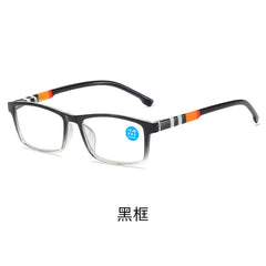 New fashion printing anti-blue presbyopic glasses spring leg presbyopic glasses HD presbyopic glasses for the elderly