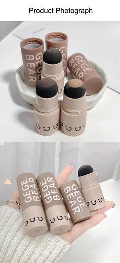 Gray Brown Hairline Dye Contour Stick Hairline Repairing Pen Waterproof Hair Root Edge Coverage Natural Eyebrow Filling Pencil