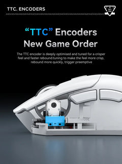 Attack Shark R1 18000dpi Wireless Bluetooth Mouse, Ultra Lightweight Ergonomic Design Mouse, PAW3311 Macro Gaming Mouse