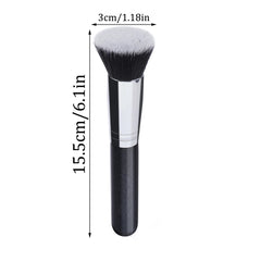 Single Large Flat Head Foundation Make-Up Brush, Portable Makeup Tool, Beauty Brush