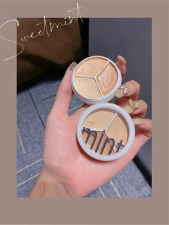 Three Color Concealer To Cover Spots Pimples Black Eye Circles Lacrimal Groove Repair Foundation Make Up And Makeup Makeup