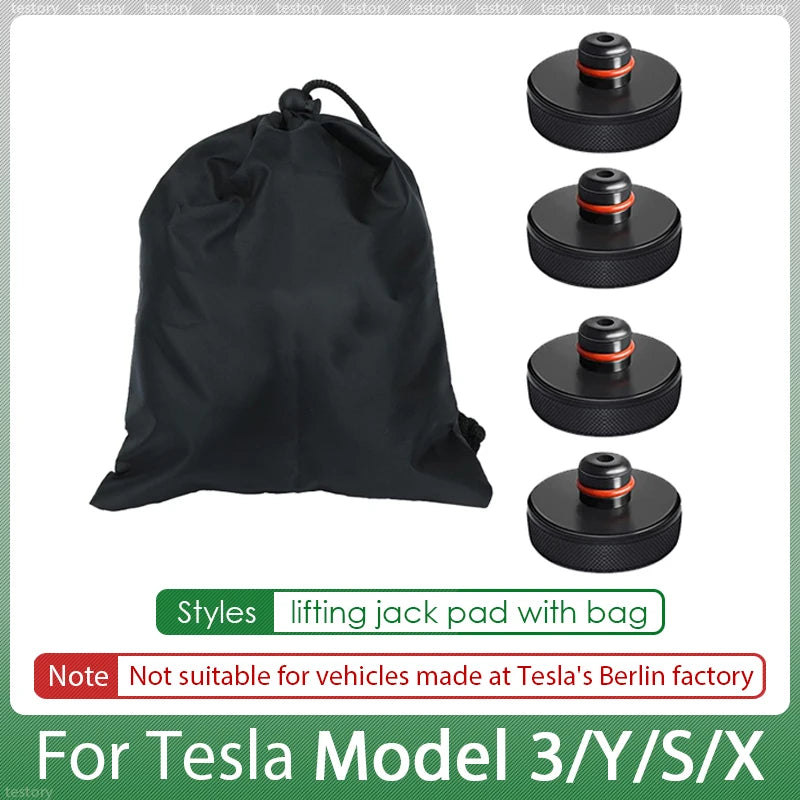 For Tesla Rubber Lifting Jack Pad Adapter Tool for Tesla Model 3/Y/S/X 2017-2024 Accessories Tire Repair Tool Lifting Jack Pad