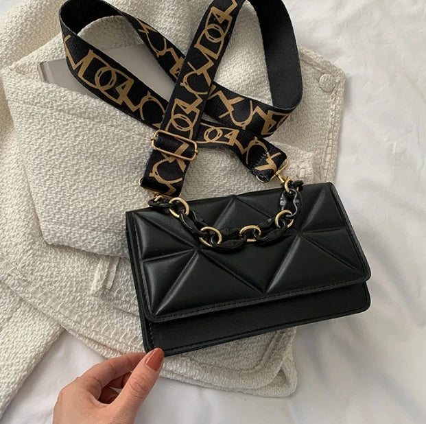 Fashion Women Shoulder Bag Handle Handbags PU Leather Women Flap Bag Female Large Capacity Vintage Casual Crossbody Bag