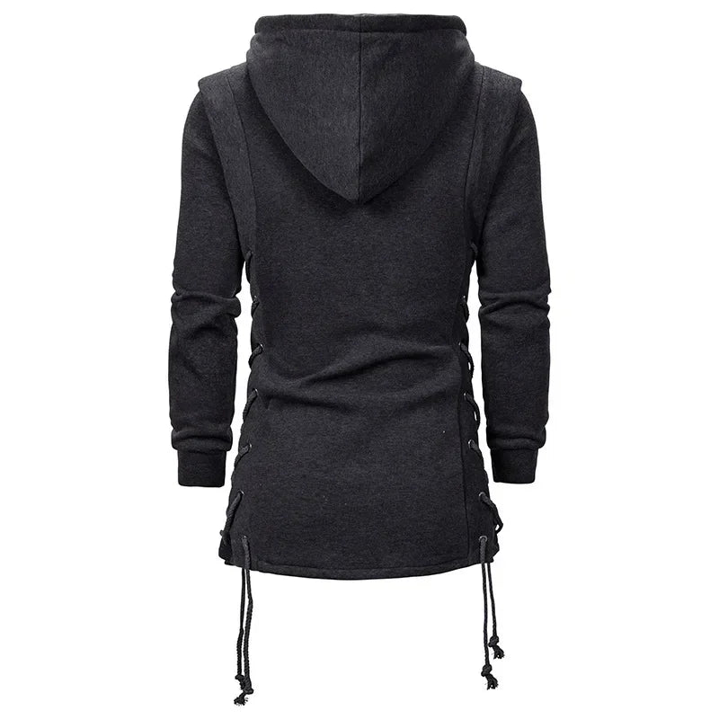 Autumn Men Hoodies Sweatshirts Casual Hooded jacket Long Sleeve Hoodie Men Slim Fit Streetwear Loose Jacket Coats