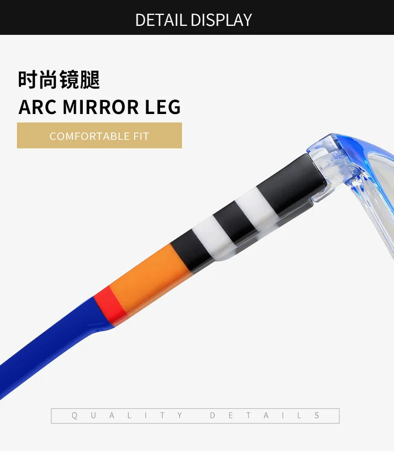 New fashion printing anti-blue presbyopic glasses spring leg presbyopic glasses HD presbyopic glasses for the elderly