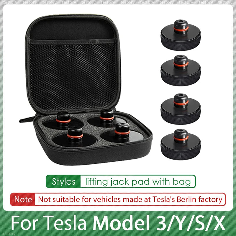 For Tesla Rubber Lifting Jack Pad Adapter Tool for Tesla Model 3/Y/S/X 2017-2024 Accessories Tire Repair Tool Lifting Jack Pad