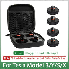 For Tesla Rubber Lifting Jack Pad Adapter Tool for Tesla Model 3/Y/S/X 2017-2024 Accessories Tire Repair Tool Lifting Jack Pad