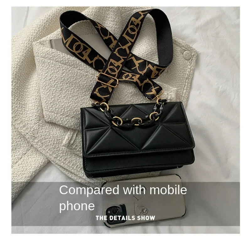 Fashion Women Shoulder Bag Handle Handbags PU Leather Women Flap Bag Female Large Capacity Vintage Casual Crossbody Bag