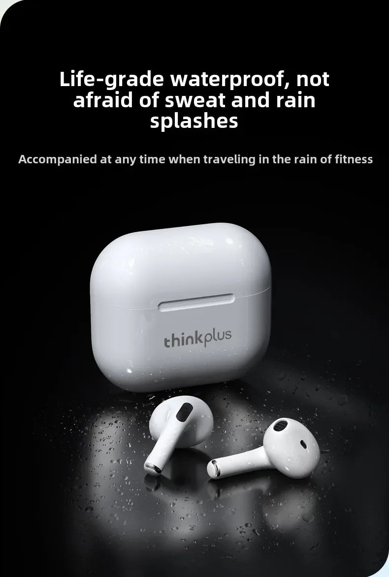 Lenovo Thinkplus LP40 Bluetooth Earphones Wireless Headset for Mobile Phone Music Gaming Earbuds Original Choice