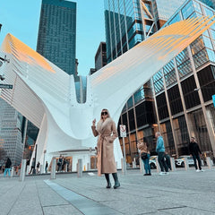 Elegant Fur Lapel Maxi Coats Women Lace Up Full Sleeve Pocket Wool Long Overcoats 2024 Winter New Lady High Street Outwear