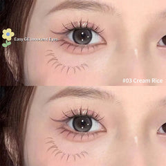 Double-headed Eyeliner Pen Evenly Pigmented Long Lasting Waterproof Smudge-proof Eye Make Up