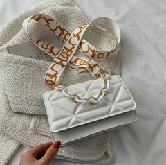 Fashion Women Shoulder Bag Handle Handbags PU Leather Women Flap Bag Female Large Capacity Vintage Casual Crossbody Bag