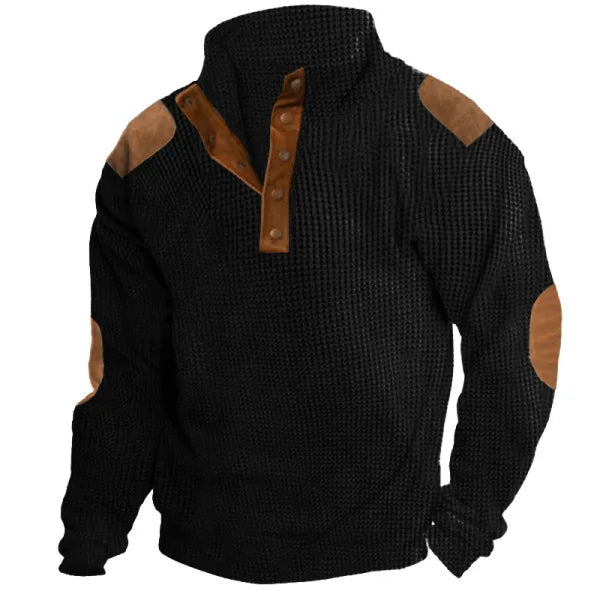 Europe and The United States New Men's Outdoor Jacket Autumn and Winter Corduroy Casual Stand Collar Long Sleeve Hoodie S-5XL