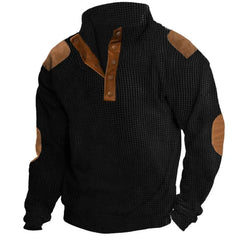 Europe and The United States New Men's Outdoor Jacket Autumn and Winter Corduroy Casual Stand Collar Long Sleeve Hoodie S-5XL