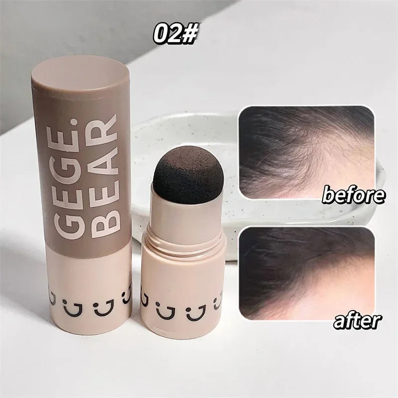 Gray Brown Hairline Dye Contour Stick Hairline Repairing Pen Waterproof Hair Root Edge Coverage Natural Eyebrow Filling Pencil