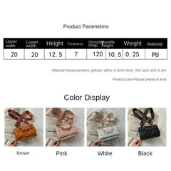 Fashion Women Shoulder Bag Handle Handbags PU Leather Women Flap Bag Female Large Capacity Vintage Casual Crossbody Bag