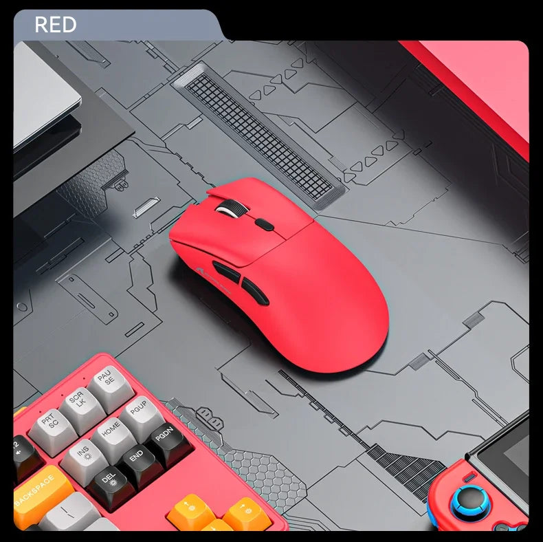 Attack Shark R1 18000dpi Wireless Bluetooth Mouse, Ultra Lightweight Ergonomic Design Mouse, PAW3311 Macro Gaming Mouse