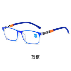 New fashion printing anti-blue presbyopic glasses spring leg presbyopic glasses HD presbyopic glasses for the elderly