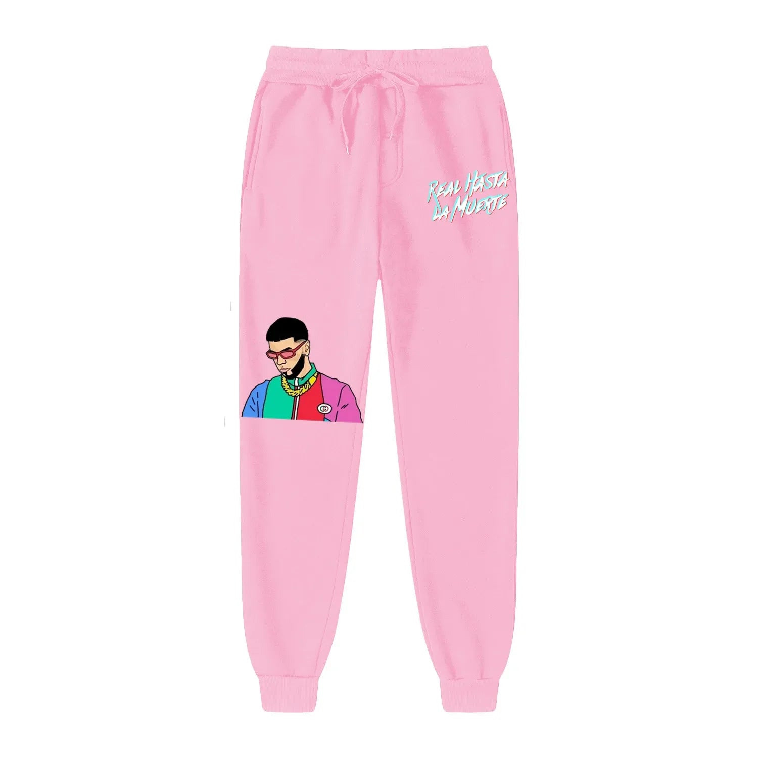 2023 Anuel AA New Pants Men Brand Real Hasta La Muerte Sweatpants  Men Pantalon Homme Jogger Hombre Streetwear Men Pants