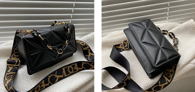 Fashion Women Shoulder Bag Handle Handbags PU Leather Women Flap Bag Female Large Capacity Vintage Casual Crossbody Bag