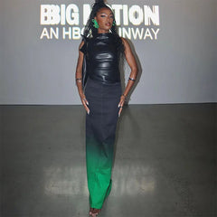 Fashion Solid Leather Y2k Top Skinny Waist Slimming Sleeveless Women Clothing High Collar Streetwear Casual Shirts For Women