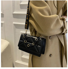 Fashion Women Shoulder Bag Handle Handbags PU Leather Women Flap Bag Female Large Capacity Vintage Casual Crossbody Bag