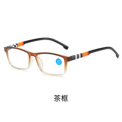 New fashion printing anti-blue presbyopic glasses spring leg presbyopic glasses HD presbyopic glasses for the elderly