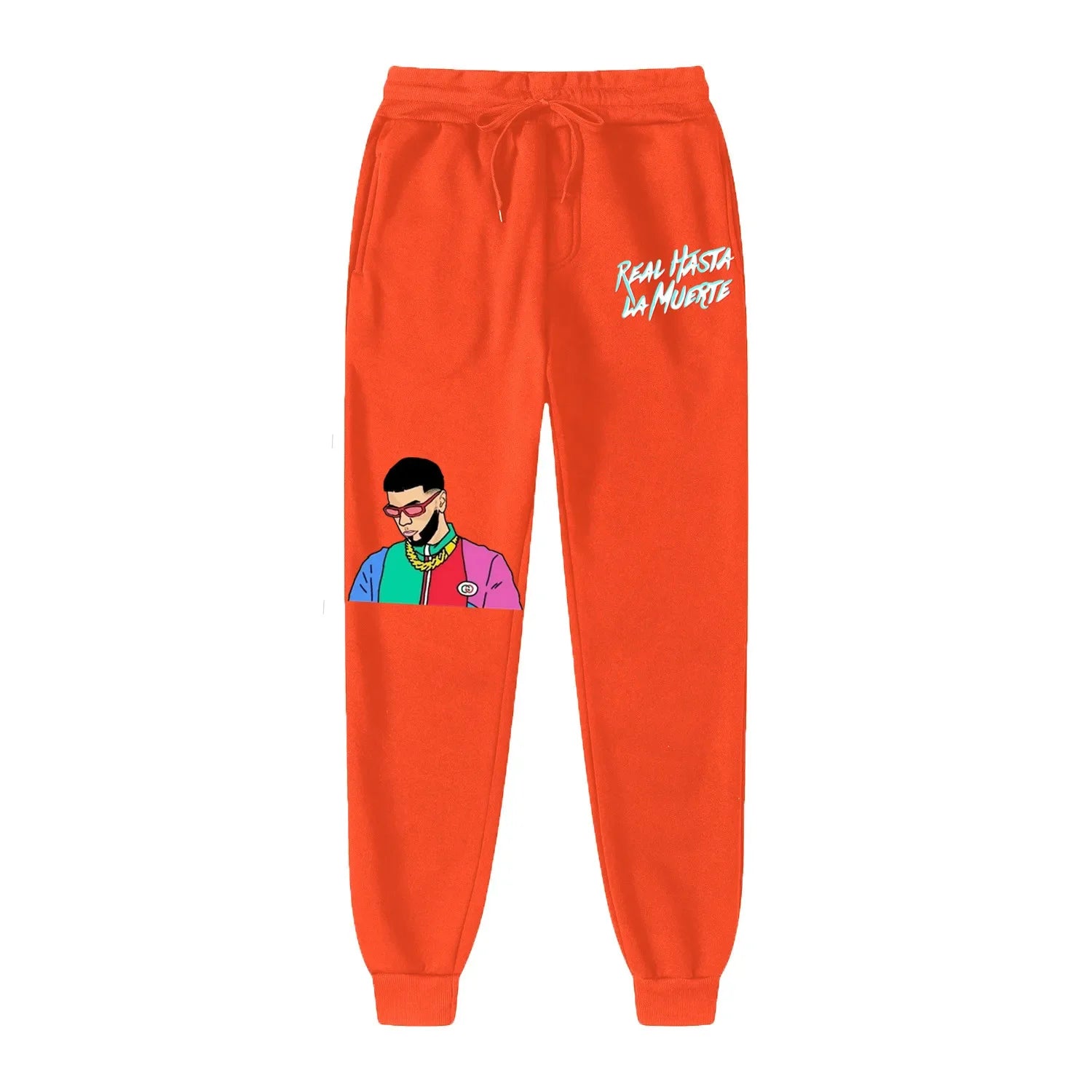 2023 Anuel AA New Pants Men Brand Real Hasta La Muerte Sweatpants  Men Pantalon Homme Jogger Hombre Streetwear Men Pants