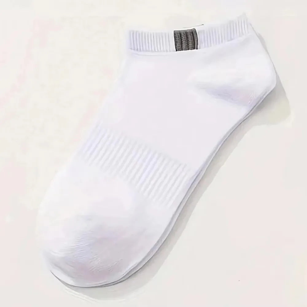 5 Pairs Low Tube Men Sport Socks Set Breathable Fashion And Well-matched Casual Socks For Men Spring And Summer Wear