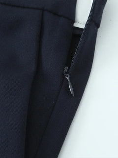 Willshela Women Fashion Solid Lace Up Side Zipper Straight Pants Vintage High Elastic Waist Female Chic Lady Trousers