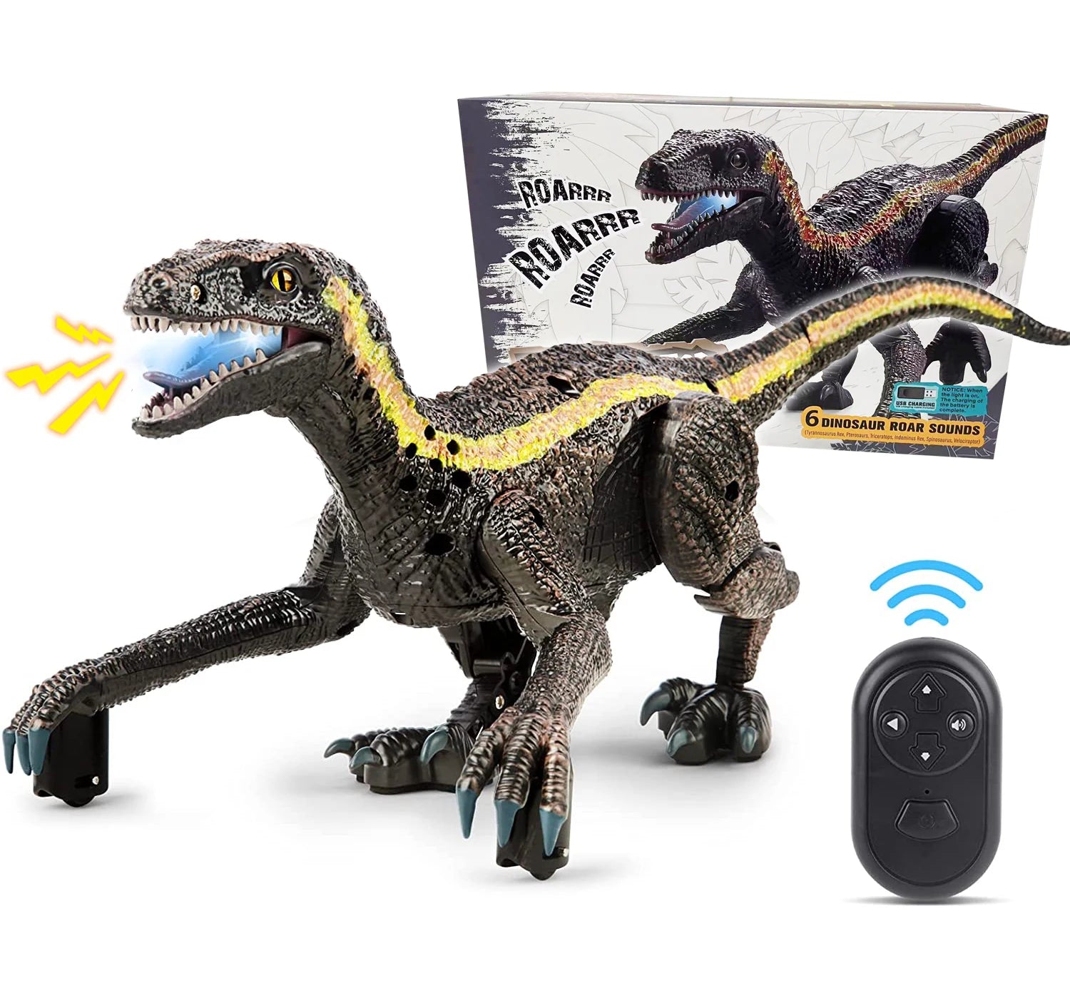 RC Dinosaur Indoraptor Toys for Boys Raptor Dinosaurios Indominus Rex Dinossauro Jurassic Dino World Dinosaure Dinozaur Gifts