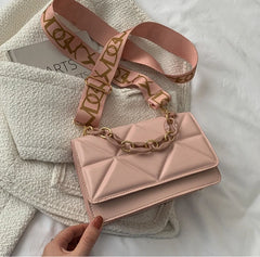 Fashion Women Shoulder Bag Handle Handbags PU Leather Women Flap Bag Female Large Capacity Vintage Casual Crossbody Bag