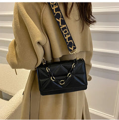 Fashion Women Shoulder Bag Handle Handbags PU Leather Women Flap Bag Female Large Capacity Vintage Casual Crossbody Bag