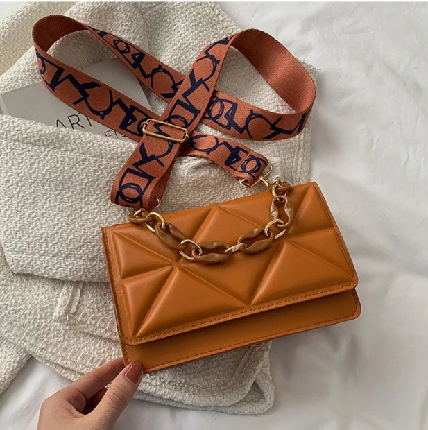 Fashion Women Shoulder Bag Handle Handbags PU Leather Women Flap Bag Female Large Capacity Vintage Casual Crossbody Bag