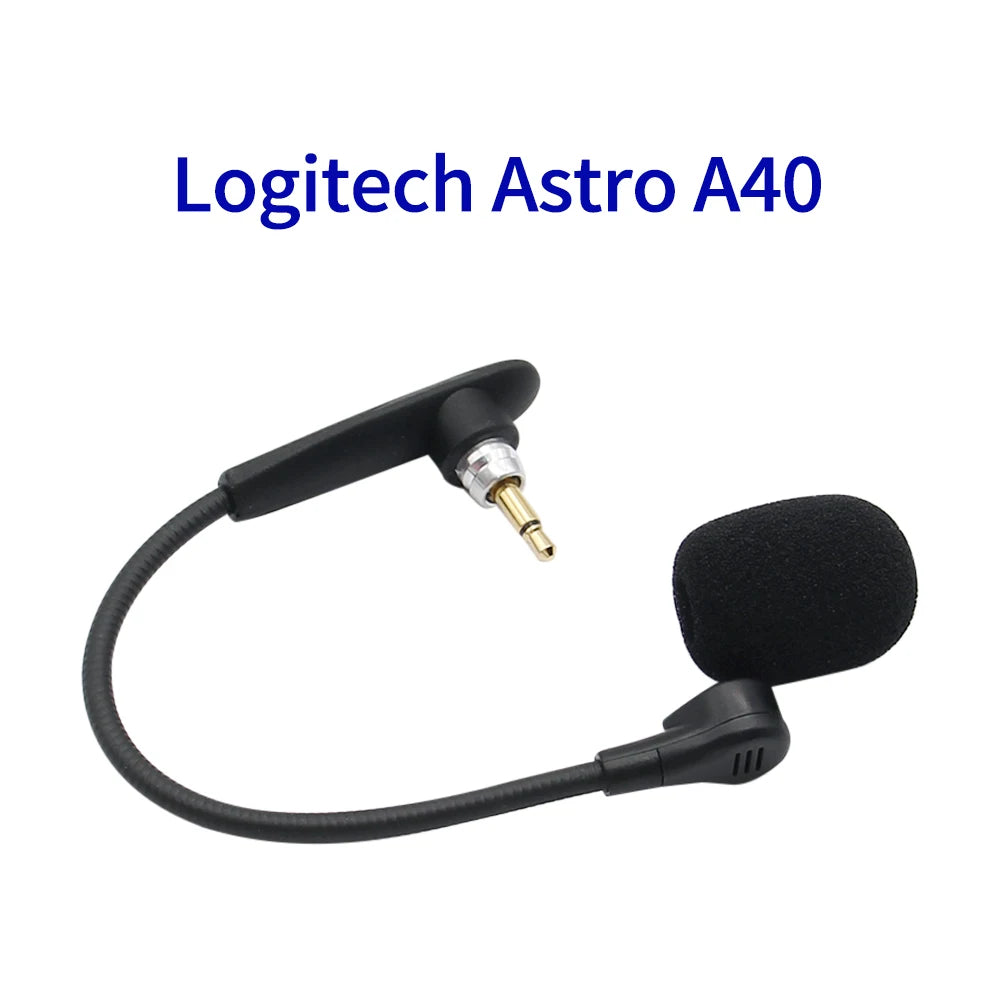 NEW For Logitech Astro a40 Game Headset microphone Gamer Headphones microphone Mic 2-pole mono For Astro A40 Gaming Accessaries