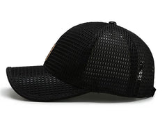Men'S New Fashion Baseball Cap Summer Breathable Full Net Shade Fishing Cap Outdoor Leisure Sports Cap
