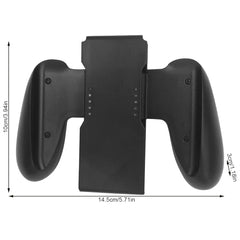 Gaming Grip Handle Controller Easy Operate Gaming Grip Bracket Holder for Nintend Switch Joy-Con Plastic Handler Bracket 1 Pcs