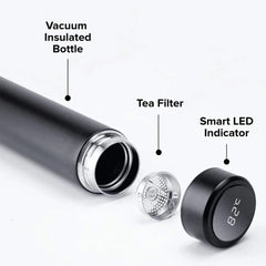 LED Temperature Display Thermos Bottle