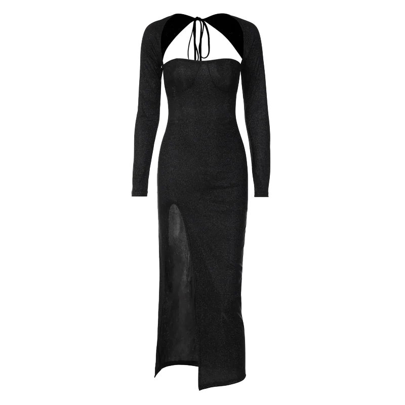 Elegant Maxi Prom Dress